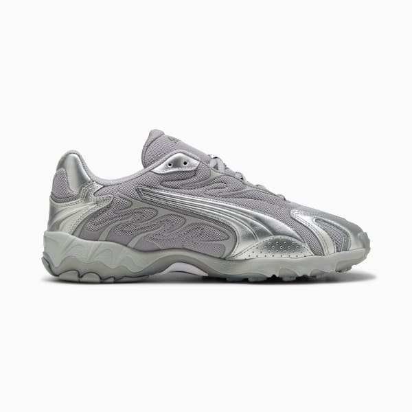 Tenis Inhale Metallic, Glacial Gray- Team Silver, extralarge
