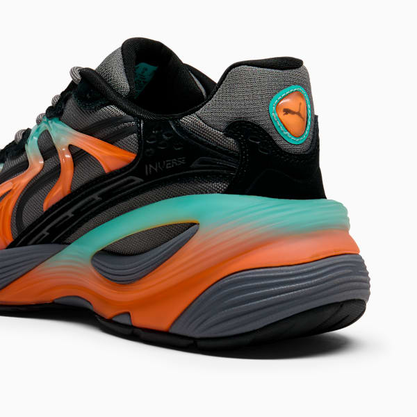 Tenis para hombre Inverse Fission, Cool Dark Gray-Aquatic-PUMA Black, extralarge