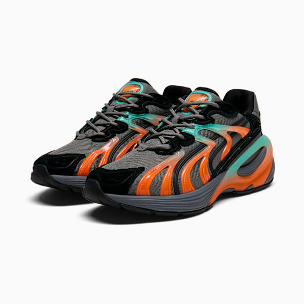 Tenis para hombre Inverse Fission, Cool Dark Gray-Aquatic-PUMA Black, extralarge
