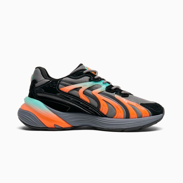 Tenis para hombre Inverse Fission, Cool Dark Gray-Aquatic-PUMA Black, extralarge