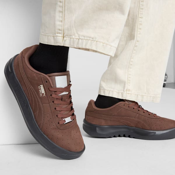 GV Special Artisanal Zapatillas para hombre, Espresso Brown-Puma Silver, extralarge