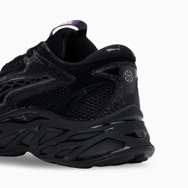 Exotek NITRO™ Memphis BADTTW Sneakers, PUMA Black-Flat Dark Gray, extralarge-IND