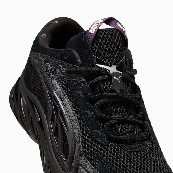 Exotek NITRO™ Memphis BADTTW Sneakers, PUMA Black-Flat Dark Gray, extralarge-IND