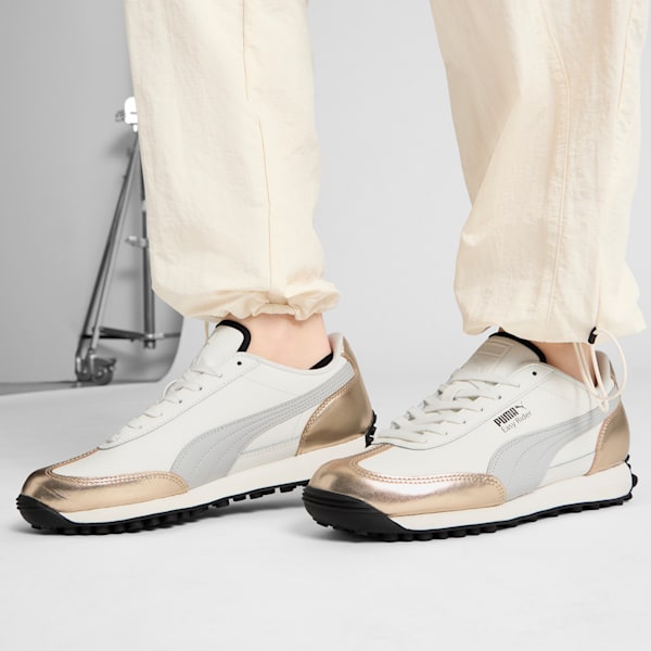 Sneakers Easy Rider Mixed Metals Femme, Warm White-PUMA Gold-Glacial Gray-PUMA Black, extralarge
