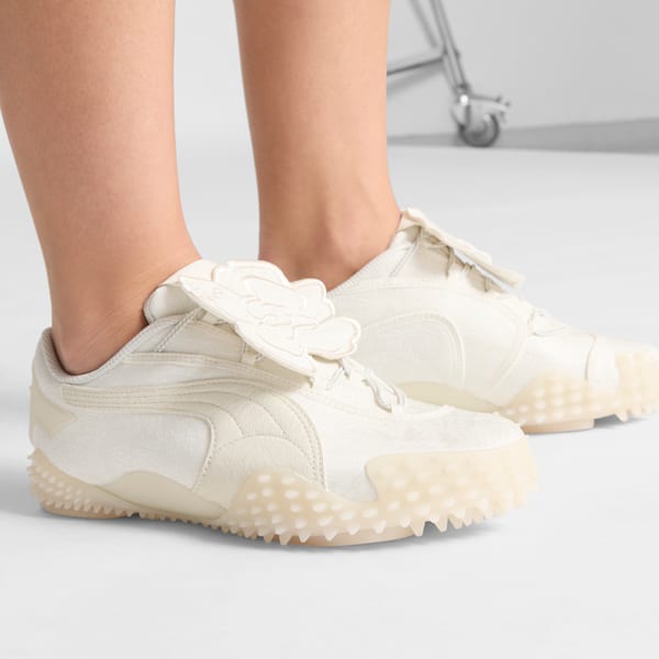 Tenis para mujer Mostro PUMA x COLLINA STRADA, Warm White-Alpine Snow-Frosted Ivory, extralarge