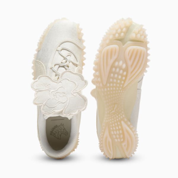 Tenis para mujer Mostro PUMA x COLLINA STRADA, Warm White-Alpine Snow-Frosted Ivory, extralarge