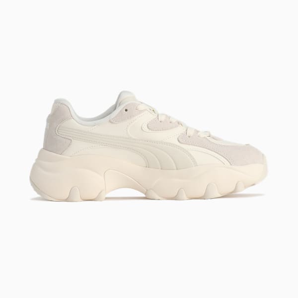 ウィメンズ パルサー ライト スニーカー, Warm White-Vapor Gray-PUMA White, extralarge-JPN