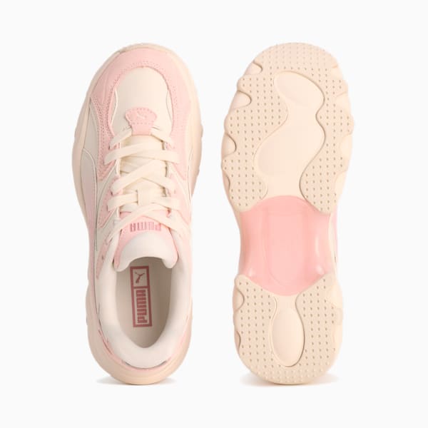ウィメンズ パルサー ライト V-DAY スニーカー, Warm White-Frosty Pink-Future Pink, extralarge-JPN