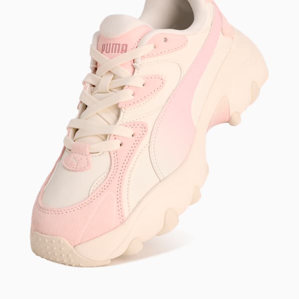 ウィメンズ パルサー ライト V-DAY スニーカー, Warm White-Frosty Pink-Future Pink, extralarge-JPN