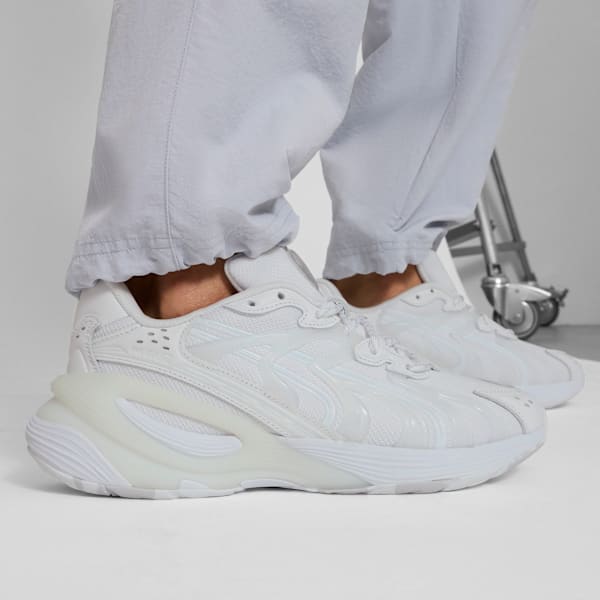 Inverse Echo Men's Sneakers, PUMA White-Feather Gray, extralarge