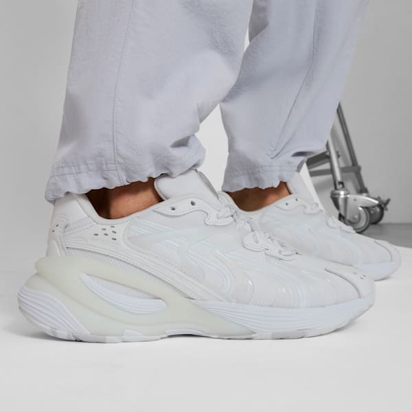 Tenis  Inverse Echo, PUMA White-Feather Gray, extralarge