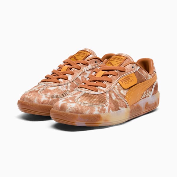 Tenis para mujer denim deslavado Palermo, Brandy-Ginger Tea, extralarge