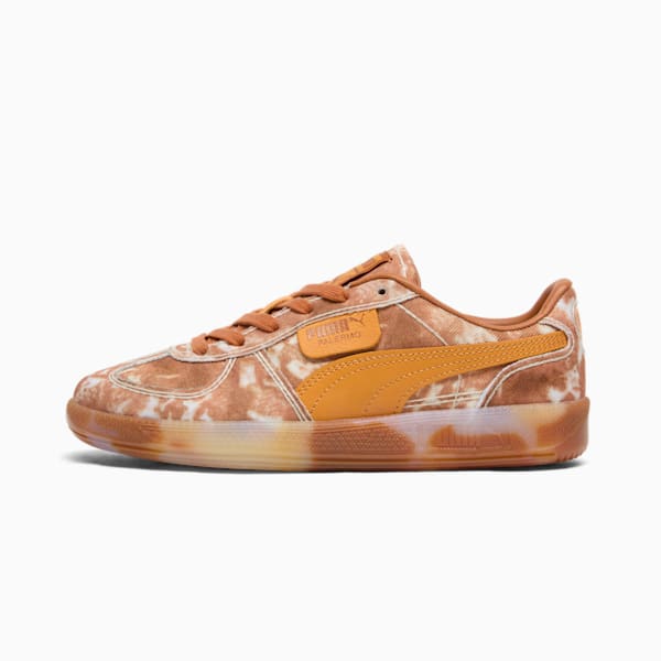Tenis para mujer denim deslavado Palermo, Brandy-Ginger Tea, extralarge