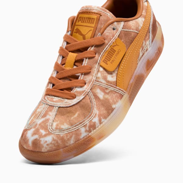 Tenis para mujer denim deslavado Palermo, Brandy-Ginger Tea, extralarge