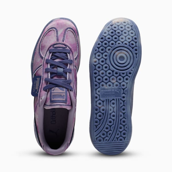 Tenis para mujer denim deslavado Palermo, Pale Plum-Blue Crystal, extralarge