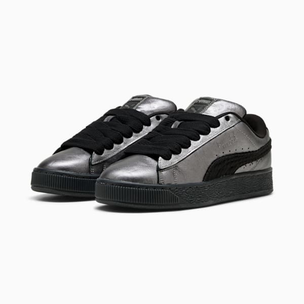 Tenis Suede XL Galactic, PUMA Black-Puma Aged Silver, extralarge