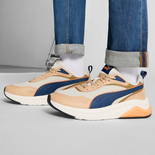 Tenis Amplifier Retro, Alpine Snow-Persian Blue-Light Sand-Toasted, extralarge