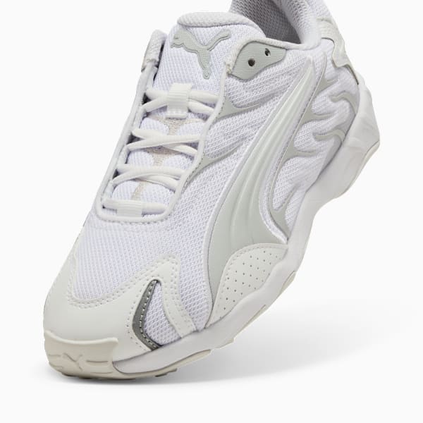 Inhale Core Jr Youth, PUMA White-Feather Gray, extralarge
