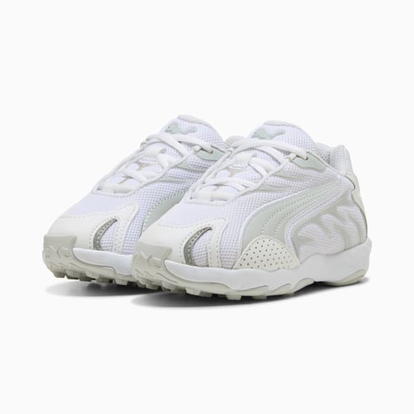 Inhale Core Kids, PUMA White-Feather Gray, extralarge