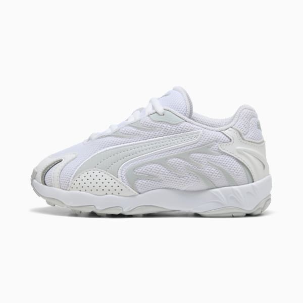 Inhale Core Kids, PUMA White-Feather Gray, extralarge