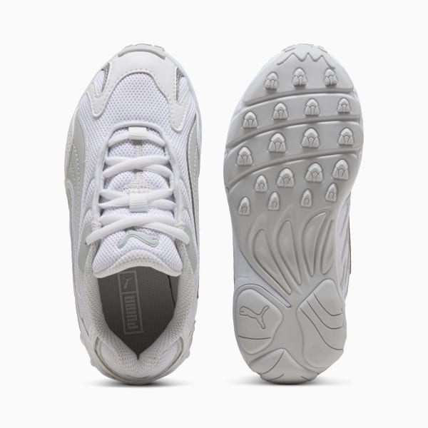 Inhale Core Kids, PUMA White-Feather Gray, extralarge