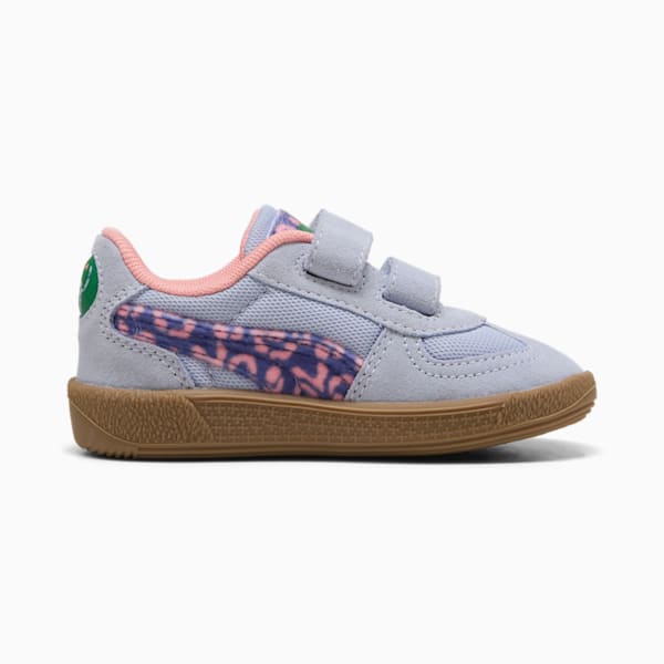 Tenis Palermo Cats Club para bebés, Cool Weather-Blue Crystal-Pink Fruit, extralarge