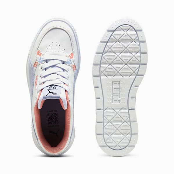 ガールズ PUMA x ハローキティ アンド フレンズ カルメン 2 アイドル スニーカー 22-25cm, PUMA White-Cool Weather-Pink Fruit, extralarge-JPN