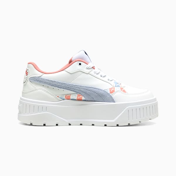 ガールズ PUMA x ハローキティ アンド フレンズ カルメン 2 アイドル スニーカー 22-25cm, PUMA White-Cool Weather-Pink Fruit, extralarge-JPN