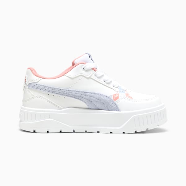 ガールズ PUMA x ハローキティ アンド フレンズ カルメン 2 アイドル スニーカー 17-21cm, PUMA White-Cool Weather-Pink Fruit, extralarge-JPN