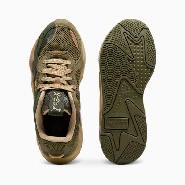 Sneakers RS-X Rain Map Camo, Olive Drab-Myrtle-Sand Dune, extralarge