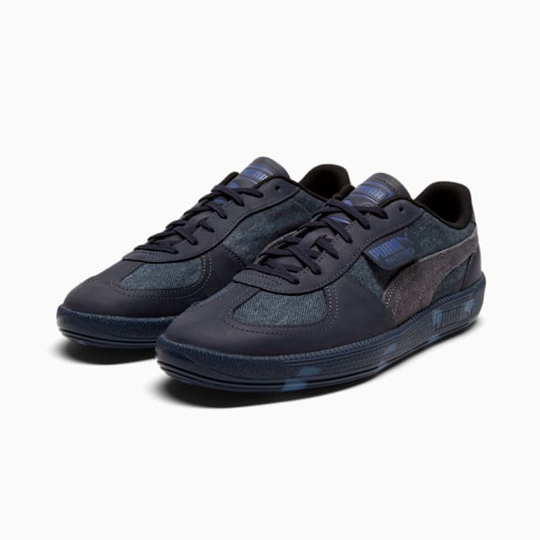 Tenis Palermo Latin Punk, New Navy-Galactic Gray-Blue Crystal, extralarge