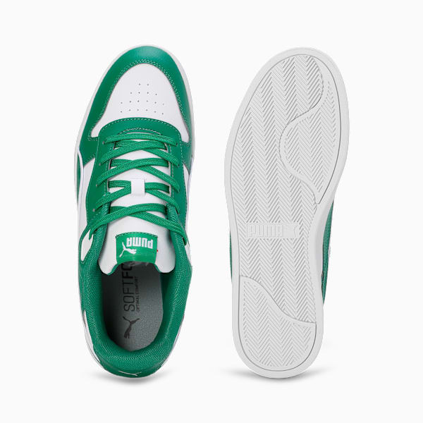 Court Gamer Men's Sneakers, Archive Green-PUMA White, extralarge-IND