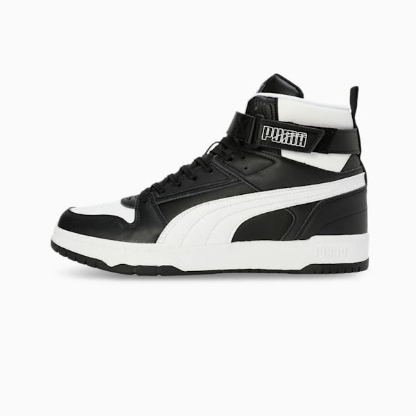 Court Shatter Men's Sportstyle Casual Shoe, PUMA Black-PUMA White, extralarge-IND