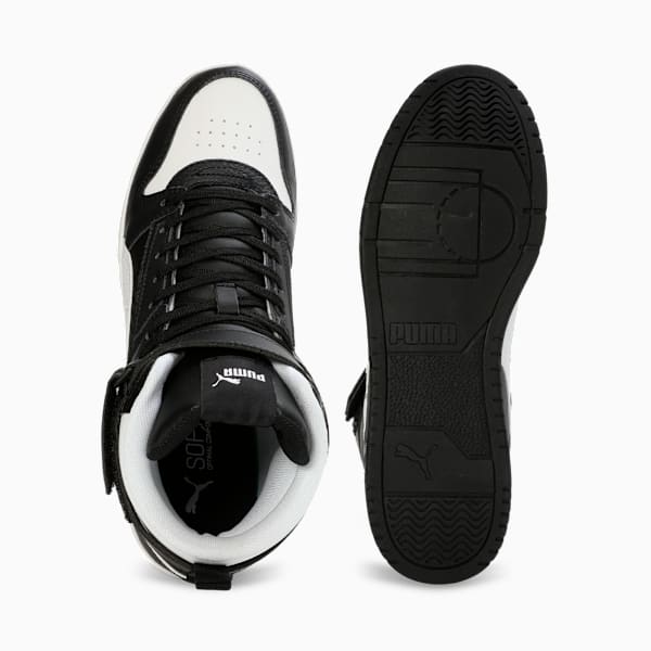 Court Shatter Men's Sportstyle Sneakers, PUMA Black-PUMA White, extralarge-IND