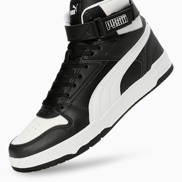 Court Shatter Men's Sportstyle Casual Shoe, PUMA Black-PUMA White, extralarge-IND