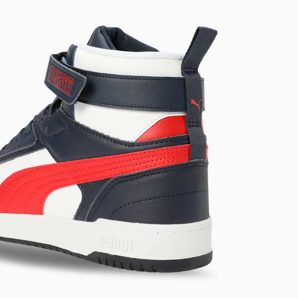 Court Shatter Men's Sportstyle Sneakers, Parisian Night-For All Time Red-PUMA White, extralarge-IND