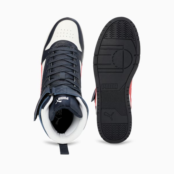 Court Shatter Men's Sportstyle Sneakers, Parisian Night-For All Time Red-PUMA White, extralarge-IND
