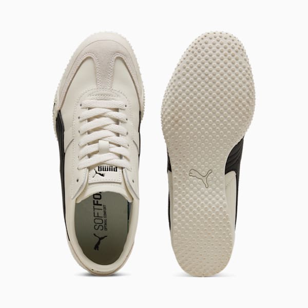 ユニセックス ベラ UT レザー スニーカー, Warm White-PUMA Black, extralarge-JPN