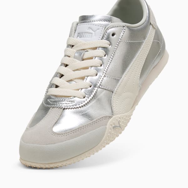 ユニセックス ベラ UT レザー スニーカー, PUMA Silver-Frosted Ivory-PUMA White, extralarge-JPN