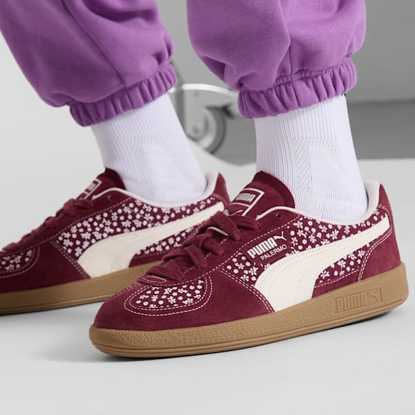 Tenis para mujer Palermo Tiny Florals, Dark Jasper-Warm White, extralarge