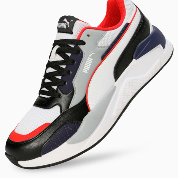 X-Ray 2 Square Superior Comfort Casual Shoes, PUMA Black-PUMA White-Cool Mid Gray, extralarge-IND