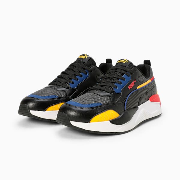 X-Ray 2 Square Superior Comfort Casual Shoes, Dark Shadow-Puma Black-Spectra Yellow-Limoges-High Risk Red, extralarge-IND
