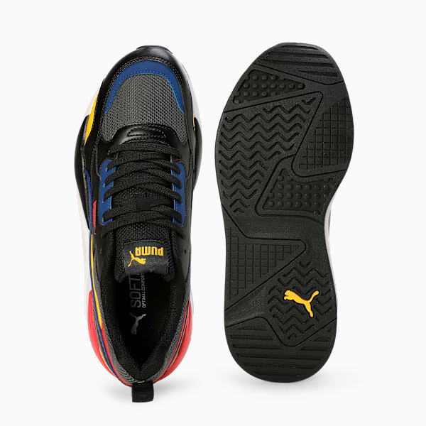 X-Ray 2 Square Superior Comfort Sneakers, Dark Shadow-Puma Black-Spectra Yellow-Limoges-High Risk Red, extralarge-IND