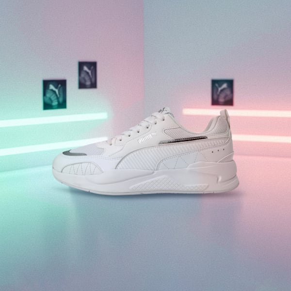 X-Ray 2 Square Superior Comfort Casual Shoes, Puma White-Puma White-Gray Violet, extralarge-IND