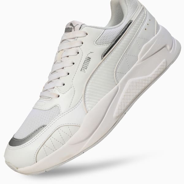 X-Ray 2 Square Superior Comfort Casual Shoes, Puma White-Puma White-Gray Violet, extralarge-IND