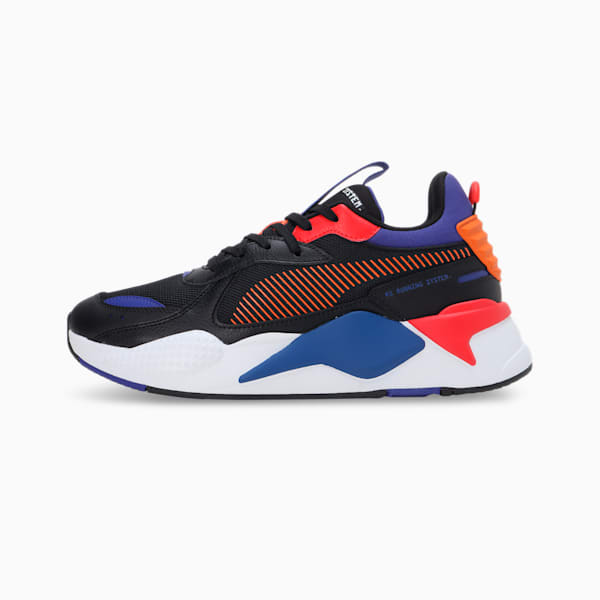 RS-X Geek Advanced Cushioning Sneakers, PUMA Black-Lapis Lazuli, extralarge-IND