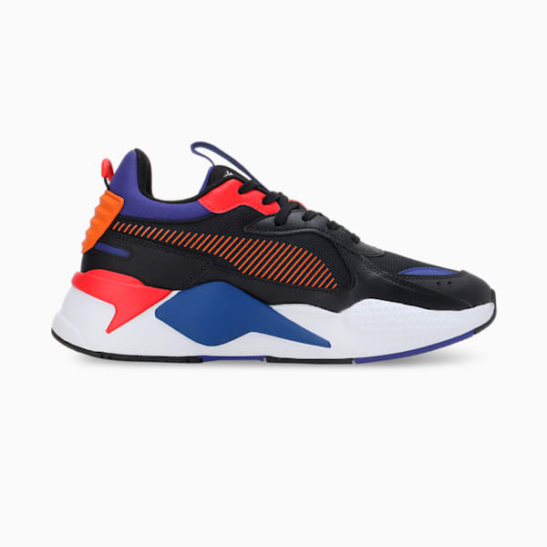 RS-X Geek Advanced Cushioning Sneakers, PUMA Black-Lapis Lazuli, extralarge-IND