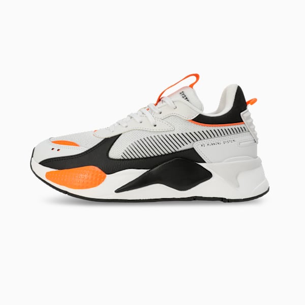 RS-X Geek Advanced Cushioning Sneakers, Feather Gray-PUMA Black, extralarge-IND