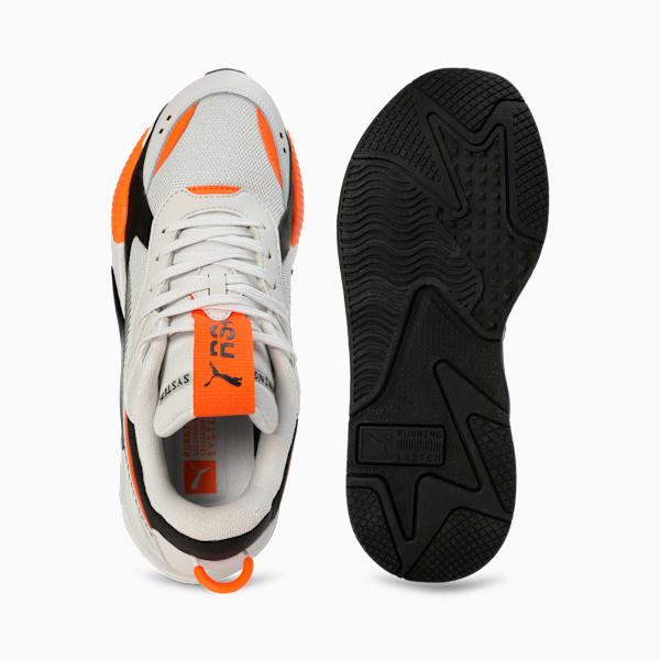 RS-X Geek Advanced Cushioning Sneakers, Feather Gray-PUMA Black, extralarge-IND