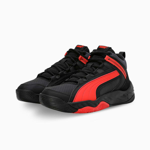 Rebound Future EVO Core Sneakers, PUMA Black-Warm Earth-Strong Gray, extralarge-IND